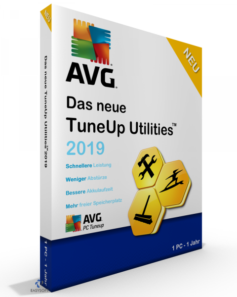 AVG PC TuneUp 2019 1 PC / 1 Jahr Vollversion
